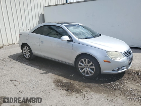 2007 Volkswagen Eos 2.0T with VIN WVWFA71F57V044088, listed as a Copart auction lot 51610465 with 165,407 mi miles and Non Repairable. Bid and sale history available at DreamBid. Image 4.