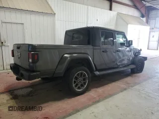 2020 Jeep Gladiator Overland with VIN 1C6HJTFG0LL217127, listed as a Copart auction lot 55660745 with 43,528 mi miles and Clean title. Bid and sale history available at DreamBid. Image 3.
