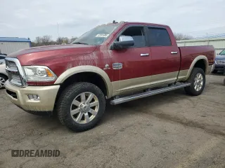 2014 Ram 2500 Longhorn with VIN 3C6UR5GL6EG158390, listed as a Copart auction lot 52691695 with 0 mi miles and Salvage Title. Bid and sale history available at carsss.com. Image 1.