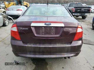 2012 Ford Fusion SEL with VIN 3FAHP0JA8CR424770, listed as a Copart auction lot 44046345 with 218,408 mi miles and Salvage title. Bid and sale history available at DreamBid. Image 6.