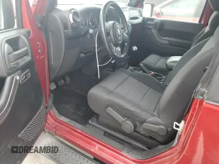 2011 Jeep Wrangler Sport with VIN 1J4AA2D16BL528721, listed as a Copart auction lot 54829625 with 80,771 mi miles and Non Repairable. Bid and sale history available at carsss.com. Image 8.