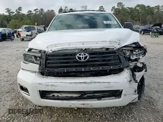 2018 Toyota Sequoia SR5 with VIN 5TDBY5G13JS159090, listed as a Copart auction lot 48144255 with 167,208 mi miles and Salvage Title. Bid and sale history available at carsss.com. Image 14.