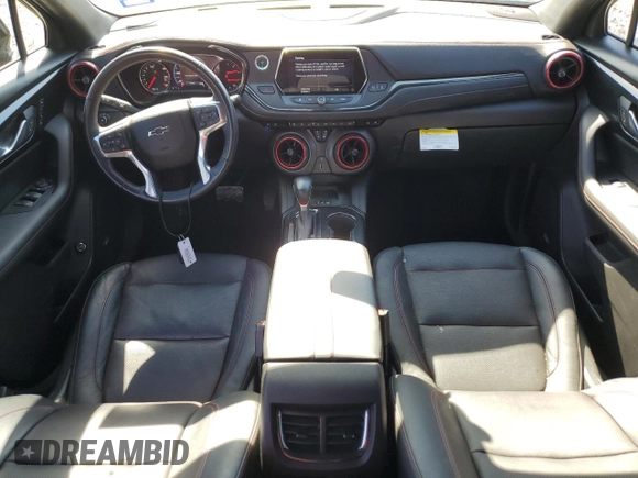 2019 Chevrolet Blazer RS z VIN 3GNKBERS3KS610417, wystawiony jako Copart lot #43074495 z przebiegiem 59 986 mil mil oraz Czysty tytuł • Clean title. Historia ofert i sprzedaży dostępna na DreamBid. Obrazek 8.