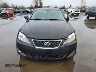 2008 Lexus IS 250 with VIN JTHBK262585063129, listed as a Copart auction lot 44856875 with Not provided miles and Salvage title. Bid and sale history available at DreamBid. Image 5.