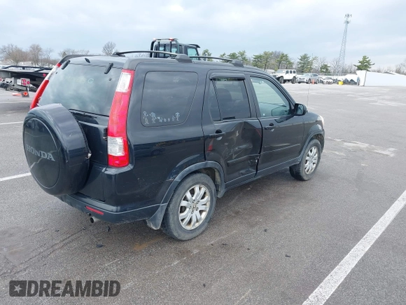 2005 Honda CR-V EX SE with VIN JHLRD78965C028479, listed as a IAAI auction lot 41911939 with 171,023 mi miles. Bid and sale history available at carsss.com. Image 4.