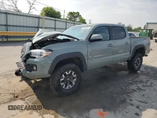 2023 Toyota Tacoma SR with VIN 3TMCZ5AN7PM622855, listed as a Copart auction lot 60446645 with 24,183 mi miles and Salvage title. Bid and sale history available at DreamBid. Image 1.