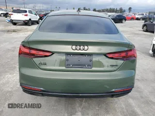 2022 Audi A5 Sportback Premium Plus with VIN WAUCBCF53NA029499, listed as a Copart auction lot 44242854 with 11,331 mi miles. Bid and sale history available at carsss.com. Image 6.