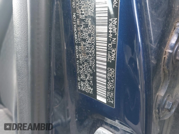 2009 Scion xD with VIN JTKKU10409J037622, listed as a IAAI auction lot 42610091 with Not provided miles and . Bid and sale history available at DreamBid. Image 9.