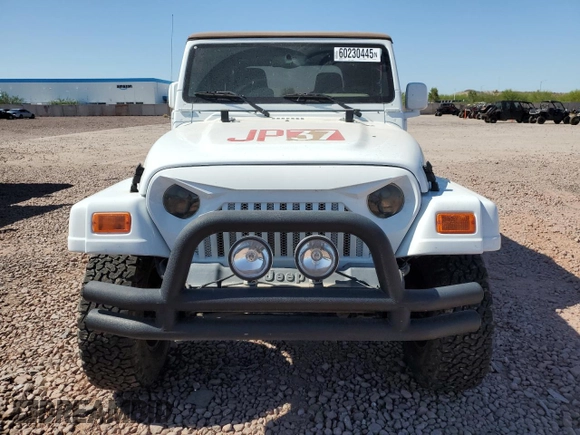 2003 Jeep Wrangler Sahara with VIN 1J4FA59S73P312279, listed as a Copart auction lot 60230445 with 151,886 mi miles and Clean title. Bid and sale history available at DreamBid. Image 5.