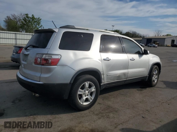 2011 GMC Acadia SL with VIN 1GKKRNED8BJ396283, listed as a Copart auction lot 53971105 with 293,451 mi miles and Salvage Title. Bid and sale history available at carsss.com. Image 3.