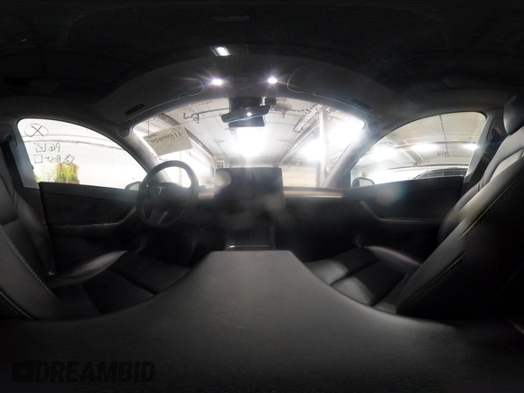 2021 Tesla Model Y Long Range with VIN 5YJYGDEE2MF185945, listed as a IAAI auction lot 41599029 with 53,815 mi miles and . Bid and sale history available at DreamBid. Image 21.