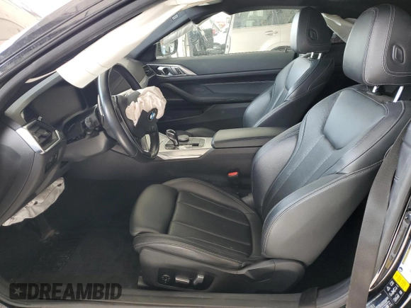 2022 BMW 4 Series 430i xDrive with VIN WBA73AP06NCH67486, listed as a Copart auction lot 51782045 with Not Provided miles and Salvage Title. Bid and sale history available at DreamBid. Image 7.