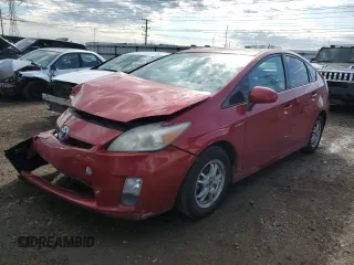 2010 Toyota Prius II with VIN JTDKN3DU7A0025780, listed as a Copart auction lot 54323255 with 332,314 mi miles and Clean Title. Bid and sale history available at carsss.com. Image 1.