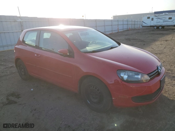 2010 Volkswagen Golf with VIN WVWBB7AJ0AW118857, listed as a Copart auction lot 86068604 with 131,233 mi miles and Salvage Title. Bid and sale history available at carsss.com. Image 4.