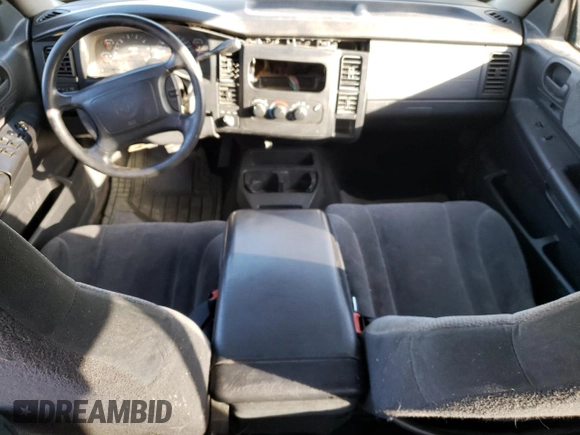 2004 Dodge Dakota SLT with VIN 1D7HG48N14S509987, listed as a Copart auction lot 43283745 with Not Provided miles and Salvage Title. Bid and sale history available at carsss.com. Image 8.