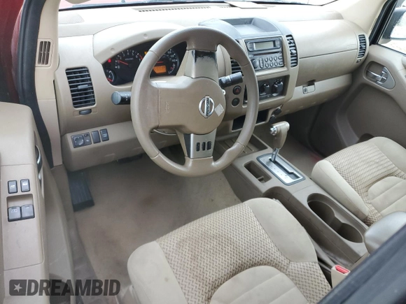 2006 Nissan Frontier SE with VIN 1N6AD06U76C466659, listed as a Copart auction lot 52045855 with 218,985 mi miles and Salvage title. Bid and sale history available at DreamBid. Image 8.