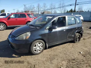 2008 Honda Fit with VIN JHMGD38488S028719, listed as a Copart auction lot 50791125 with 142,179 mi miles and Salvage Title. Bid and sale history available at carsss.com. Image 1.