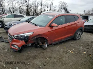 2016 Hyundai Tucson Limited with VIN KM8J3CA28GU074200, listed as a Copart auction lot 43988325 with 137,601 mi miles and Salvage Title. Bid and sale history available at carsss.com. Image 1.