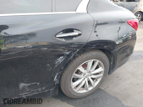 2015 Infiniti Q50 Premium with VIN JN1BV7AP9FM342033, listed as a IAAI auction lot 41241687 with 183,887 mi miles and . Bid and sale history available at DreamBid. Image 12.