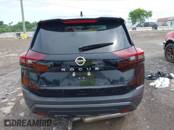 2021 Nissan Rogue S with VIN 5N1AT3AA2MC817507, listed as a IAAI auction lot 42534574 with 44,797 mi miles and . Bid and sale history available at DreamBid. Image 16.