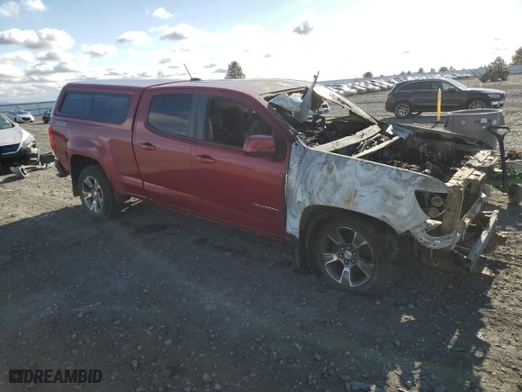 2019 Chevrolet Colorado 4WD Z71 with VIN 1GCGTDEN3K1317382, listed as a Copart auction lot 77476654 with 0 mi miles and Salvage Title. Bid and sale history available at carsss.com. Image 4.