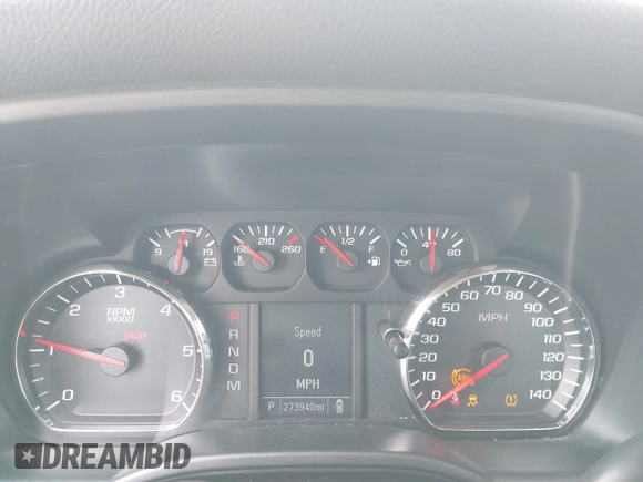 2016 Chevrolet Silverado 1500 Work Truck with VIN 1GCVKNEC2GZ217023, listed as a IAAI auction lot 41759624 with 273,940 mi miles. Bid and sale history available at carsss.com. Image 7.