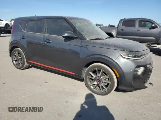 2022 Kia Soul Turbo with VIN KNDJ53AF2N7800856, listed as a Copart auction lot 83458294 with 18,567 mi miles and Non Repairable. Bid and sale history available at carsss.com. Image 4.