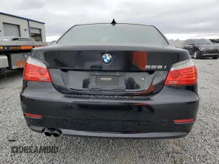 2008 BMW 5 Series 528i with VIN WBANU53588CT03677, listed as a Copart auction lot 49956525 with 183,194 mi miles and Salvage Title. Bid and sale history available at carsss.com. Image 6.