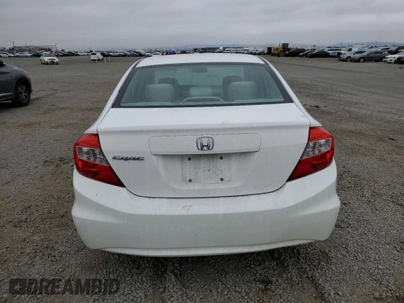 2012 Honda Civic LX z VIN 19XFB2F53CE354965, wystawiony jako Copart lot #59397555 z przebiegiem 181 610 mil mil oraz Szkoda całkowita • Salvage title. Historia ofert i sprzedaży dostępna na DreamBid. Obrazek 6.
