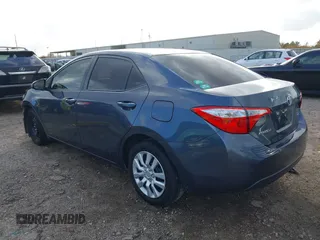 2016 Toyota Corolla L with VIN 5YFBURHE0GP385285, listed as a IAAI auction lot 41117161 with 62,916 mi miles and . Bid and sale history available at DreamBid. Image 3.