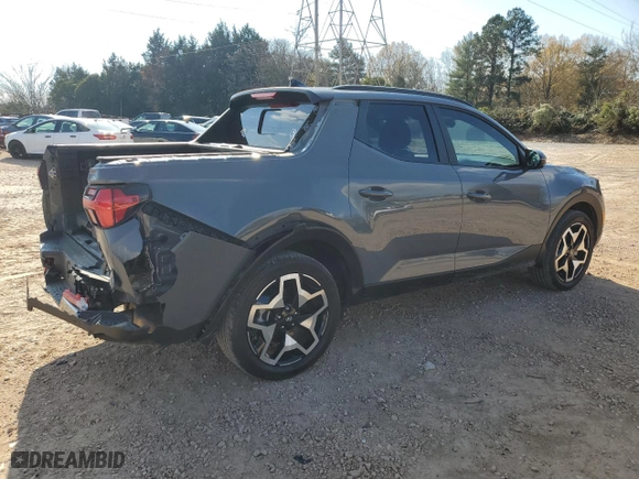 2024 Hyundai Santa Cruz Limited with VIN 5NTJEDDFXRH102791, listed as a Copart auction lot 83766964 with NaN miles and Salvage Title. Bid and sale history available at carsss.com. Image 3.