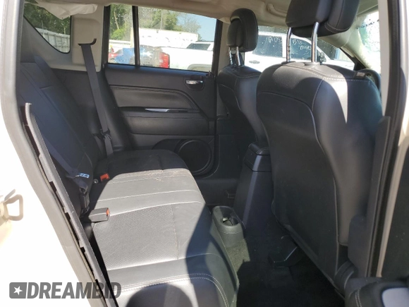 2017 Jeep Compass Latitude with VIN 1C4NJDEB9HD127855, listed as a Copart auction lot 56699735 with 119,046 mi miles and Salvage title. Bid and sale history available at DreamBid. Image 11.