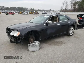 2014 Chrysler 300 with VIN 2C3CCAEG9EH380172, listed as a Copart auction lot 47121935 with 121,755 mi miles and Salvage Title. Bid and sale history available at carsss.com. Image 1.