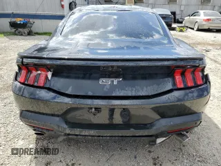 2024 Ford Mustang GT with VIN 1FA6P8CF7R5428738, listed as a Copart auction lot 51792455 with 11,295 mi miles and Salvage Title. Bid and sale history available at carsss.com. Image 6.