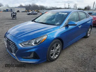 2018 Hyundai Sonata SEL with VIN 5NPE34AFXJH618485, listed as a Copart auction lot 50885105 with 70,569 mi miles and Salvage Title. Bid and sale history available at DreamBid. Image 1.
