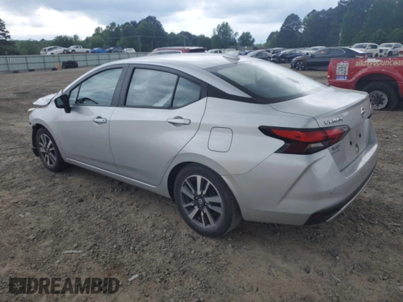 2021 Nissan Versa SV with VIN 3N1CN8EV3ML830906, listed as a Copart auction lot 54612805 with 103,120 mi miles and Salvage title. Bid and sale history available at DreamBid. Image 2.