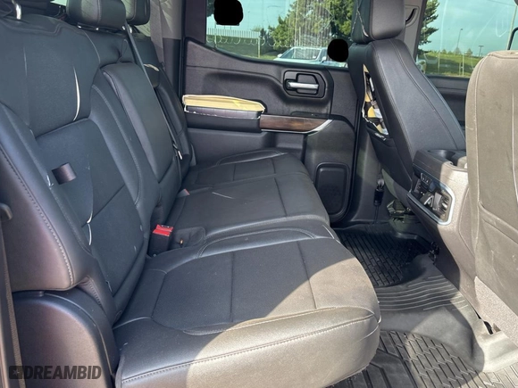 2021 GMC Sierra 1500 SLT with VIN 3GTU9DED1MG116187, listed as a Copart auction lot 53917655 with 114,574 mi miles and Clean Title. Bid and sale history available at carsss.com. Image 6.