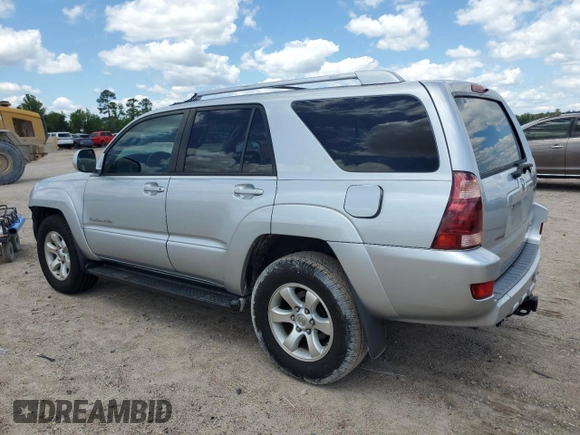 2005 Toyota 4Runner SR5 with VIN JTEBT14R658023043, listed as a Copart auction lot 55941145 with 126,757 mi miles and Salvage Title. Bid and sale history available at DreamBid. Image 2.