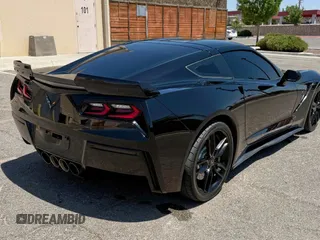 2014 Chevrolet Corvette Z51 2LT with VIN 1G1YJ2D74E5102617, listed as a Copart auction lot 64455705 with 91,709 mi miles and Salvage title. Bid and sale history available at DreamBid. Image 4.