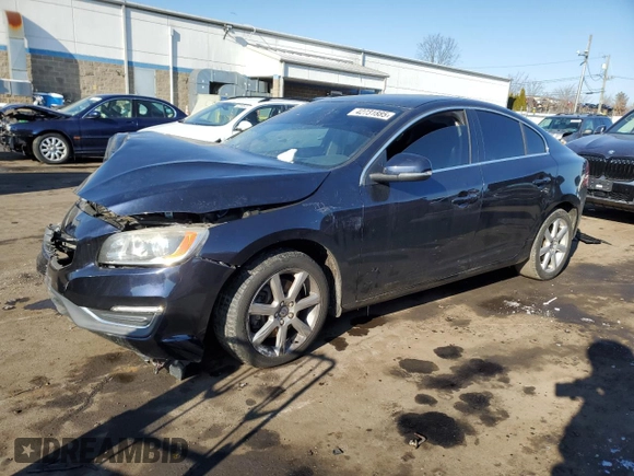 2016 Volvo S60 T5 Premier with VIN YV1612TK1G2396691, listed as a Copart auction lot 42731885 with 97,076 mi miles and Salvage Title. Bid and sale history available at carsss.com. Image 1.