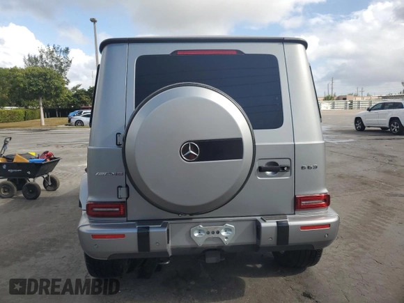 2020 Mercedes-Benz G 63 AMG with VIN W1NYC7HJ7LX352190, listed as a Copart auction lot 85075654 with 35,044 mi miles and Clean title. Bid and sale history available at DreamBid. Image 6.