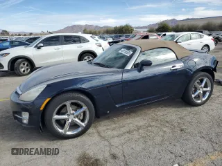 2008 Saturn Sky with VIN 1G8MB35B88Y105741, listed as a Copart auction lot 46116555 with 143,695 mi miles and Salvage Title. Bid and sale history available at carsss.com. Image 1.