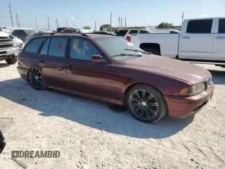 2001 BMW 5 Series 525iAT with VIN WBADS43421GD84504, listed as a Copart auction lot 70861374 with 0 mi miles and Clean Title. Bid and sale history available at carsss.com. Image 4.