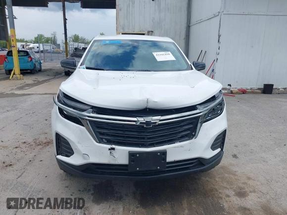 2023 Chevrolet Equinox LS z VIN 3GNAXHEG2PL258285, wystawiony jako IAAI lot #42341418 z przebiegiem 5 360 mil mil oraz . Historia ofert i sprzedaży dostępna na DreamBid. Obrazek 12.