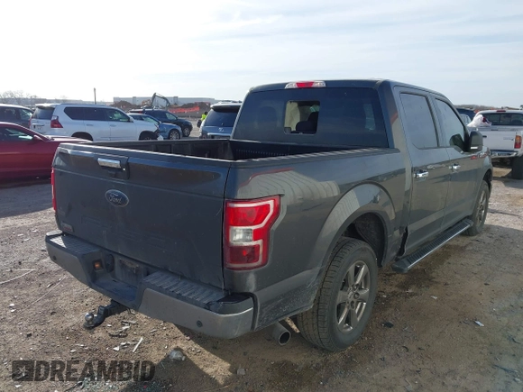 2020 Ford F-150 XL with VIN 1FTEW1C57LKF46093, listed as a IAAI auction lot 41807373 with 252,453 mi miles and . Bid and sale history available at DreamBid. Image 4.