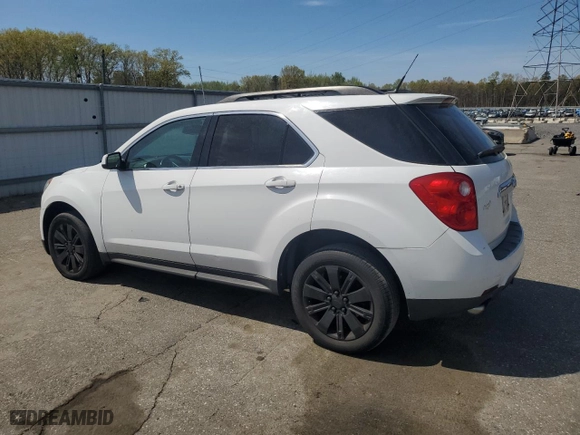 2011 Chevrolet Equinox LT w/2LT with VIN 2CNFLPE57B6232986, listed as a Copart auction lot 54552835 with 208,546 mi miles and Clean Title. Bid and sale history available at carsss.com. Image 2.