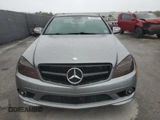 2008 Mercedes-Benz C 350 Sport with VIN WDDGF56X28F045891, listed as a Copart auction lot 62708985 with Not provided miles and Salvage title. Bid and sale history available at DreamBid. Image 5.