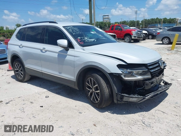 2018 Volkswagen Tiguan SEL с VIN 3VV3B7AX2JM018897, выставлен на аукционе IAAI как лот 42313472 с пробегом 97 362 миль миль и . История ставок и продаж доступна на DreamBid. Изображение 1.