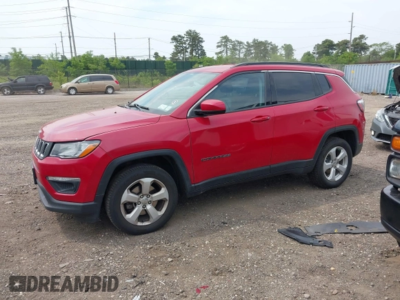 2021 Jeep Compass Latitude with VIN 3C4NJDBB9MT544885, listed as a IAAI auction lot 42417469 with 177,511 mi miles and . Bid and sale history available at DreamBid. Image 14.