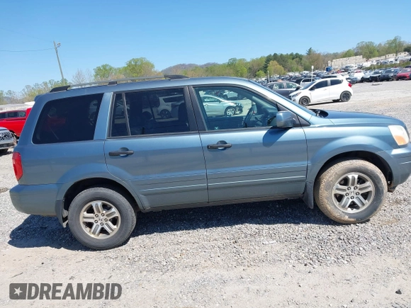 2005 Honda Pilot EX-L z VIN 2HKYF18625H509274, wystawiony jako IAAI lot #42059771 z przebiegiem 250 288 mil mil oraz . Historia ofert i sprzedaży dostępna na DreamBid. Obrazek 14.